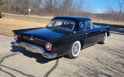 Ford Thunderbird convertible  1957 black