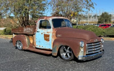 GMC Pickup resto mod frame off build  patina 1950 --