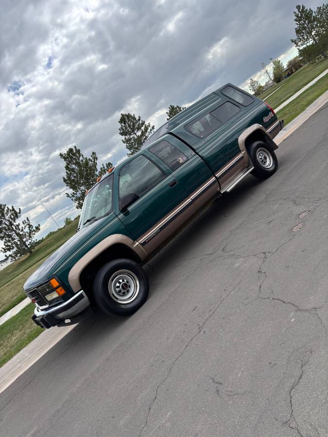 Gmc-2500-sierra-diesel-1995-green
