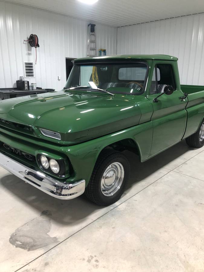 Gmc-C10-fleetside-1965-green-16