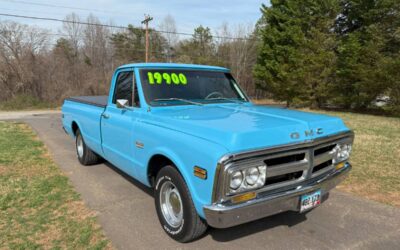 Gmc C10 long bed  1972 blue