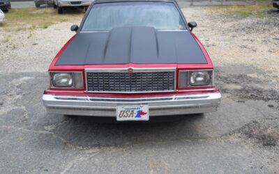 Gmc Caballero (el camino)  1978 red