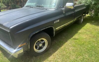 Gmc C/k pickup 1/2 ton nominalmc  1986 black