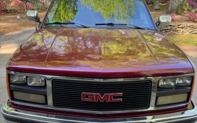 Gmc Sierra 1500  1989 red