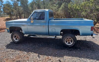 Gmc Sierra  1986 blue