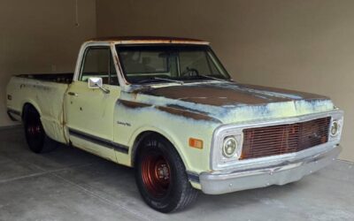 Gmc Truck wide panel  1971 yellow