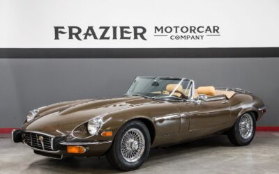 Jaguar XKE V12 ROADSTER 4 SPD 1973
