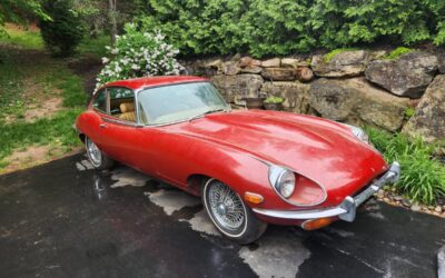 Jaguar Xke  1969 red