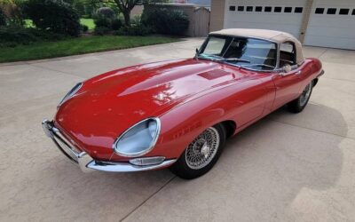 Jaguar Xke series i 4.2  1965 red