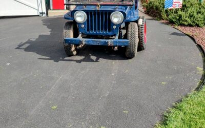 Jeep   1947 blue