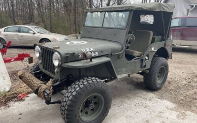 Jeep   1952 green