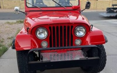 Jeep   1975 orange