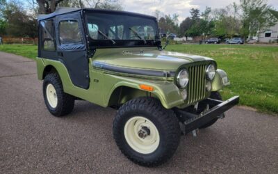 Jeep Cj5  1971 green
