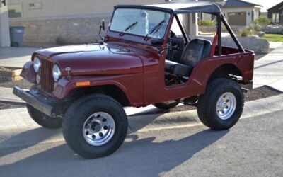 Jeep Cj5  1973 red