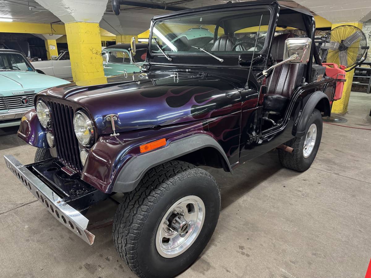 Jeep Cj5  1974 black