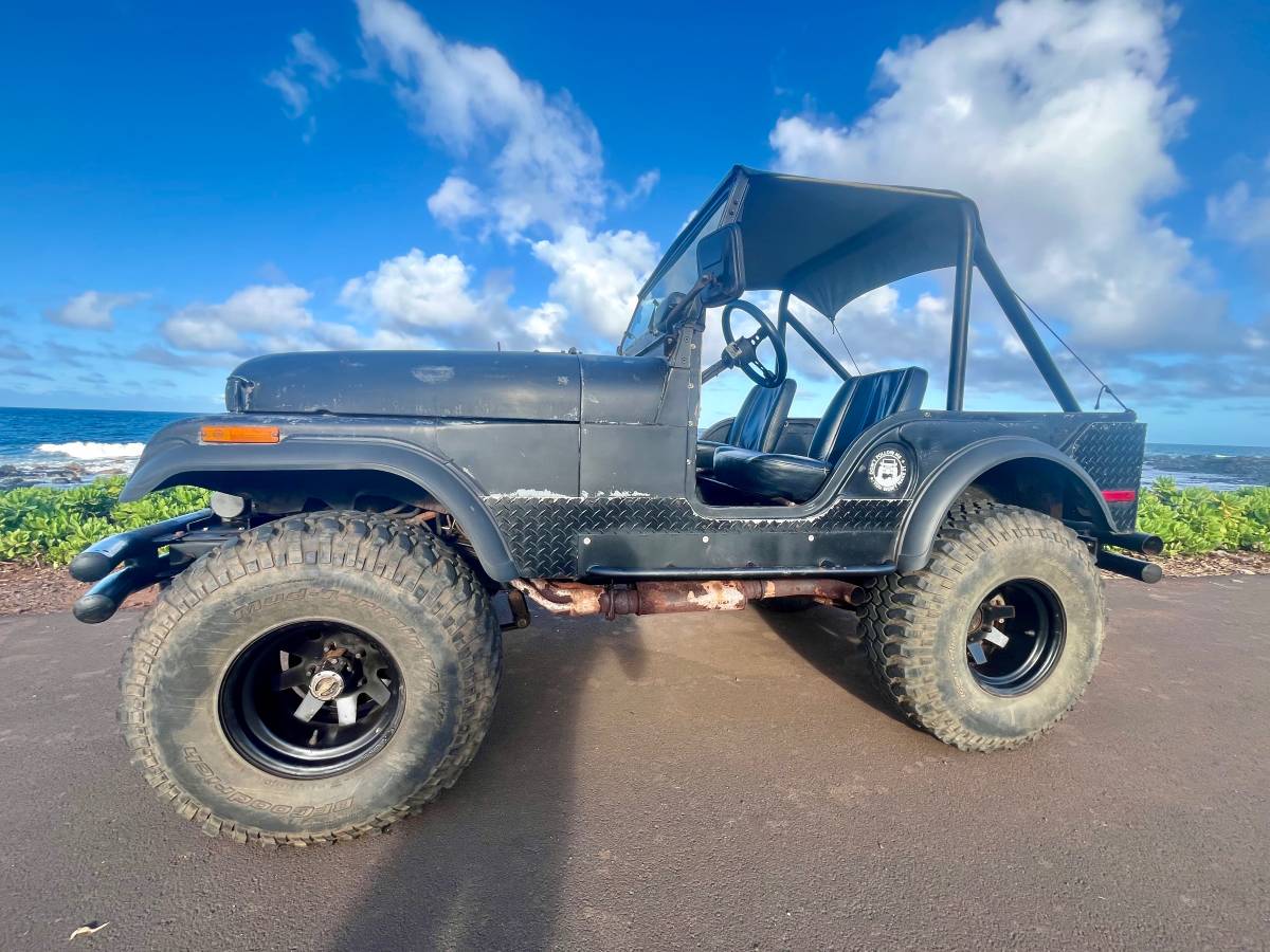 Jeep Cj5  1975 black