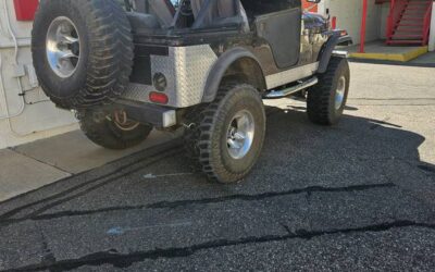 Jeep Cj5  1977 purple