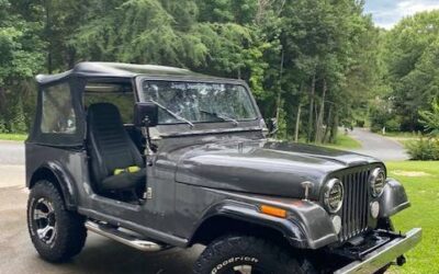 Jeep Cj7  1983 grey