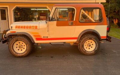 Jeep Cj7  1983 white