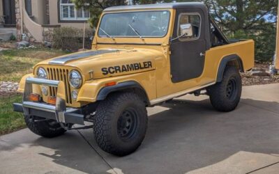 Jeep Cj8 scrambler  1981