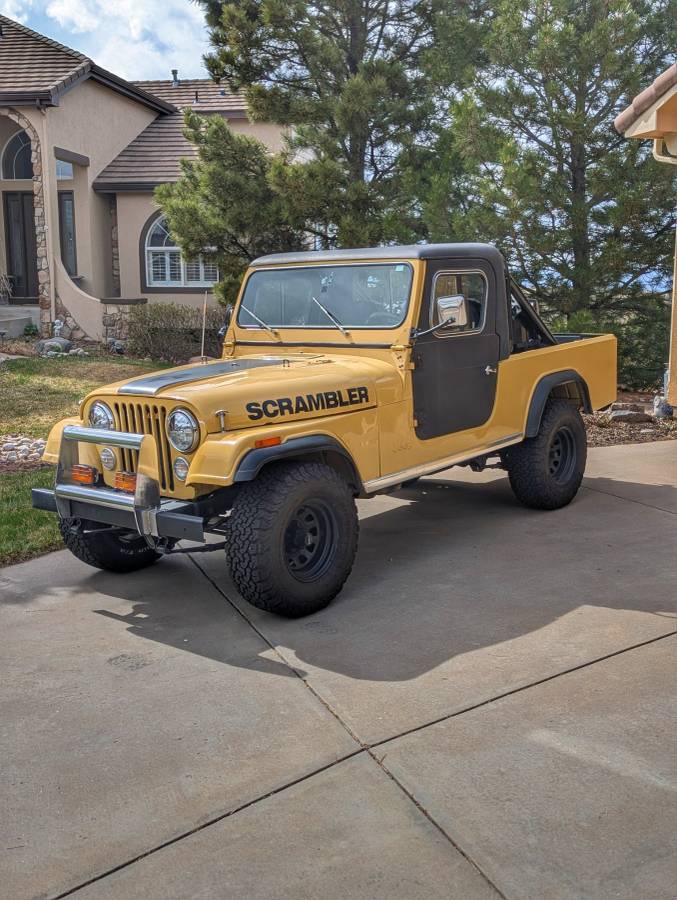 Jeep Cj8 scrambler  1981
