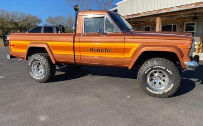 Jeep J10 Truck HONCHO 1981 --