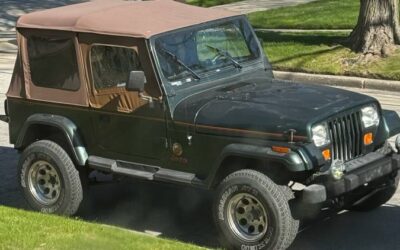Jeep Sahara  1994 green