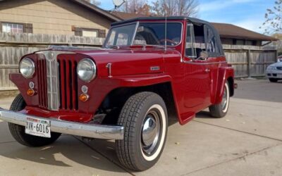Jeep Ster restomod  1949 red