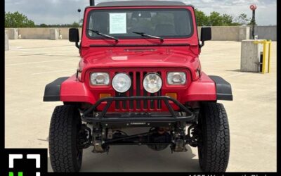 Jeep Wrangler s -- 5 spd  1992