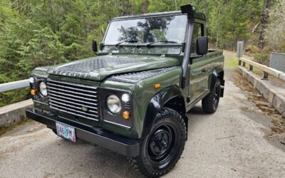 Land rover Defender 90 diesel  1991 green
