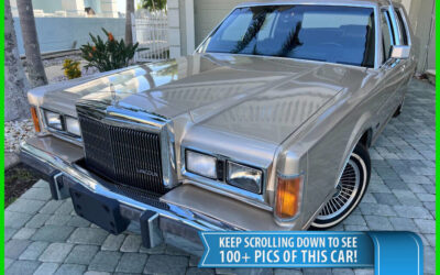 Lincoln Town Car 1989 Sedan