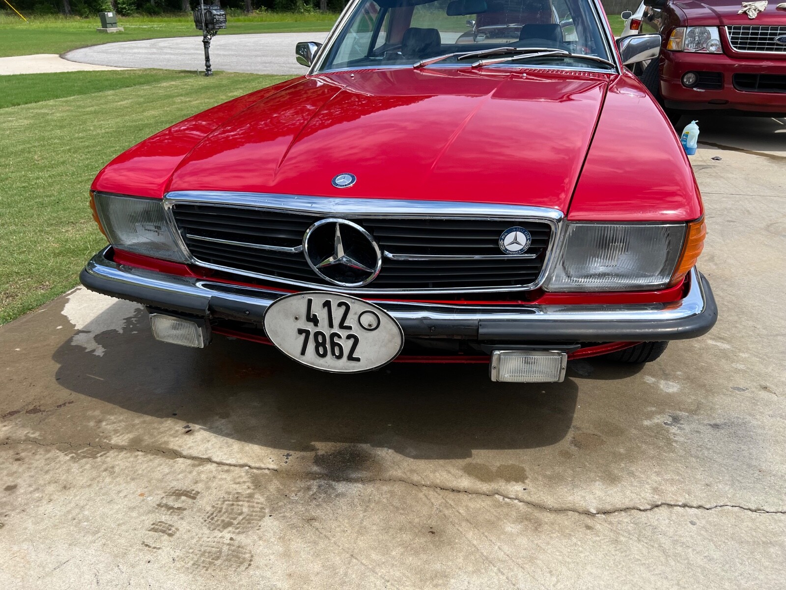 Mercedes-Benz-280SL-RARE-5-SPEED-MANUAL-SHIFT-1983-Convertible-1