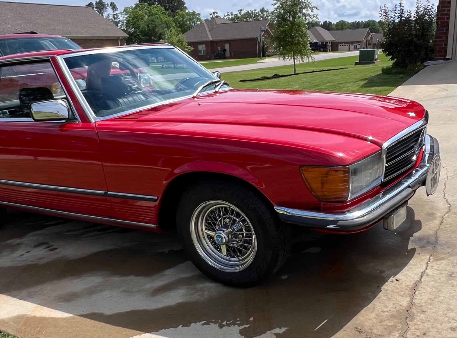 Mercedes-Benz-280SL-RARE-5-SPEED-MANUAL-SHIFT-1983-Convertible-12