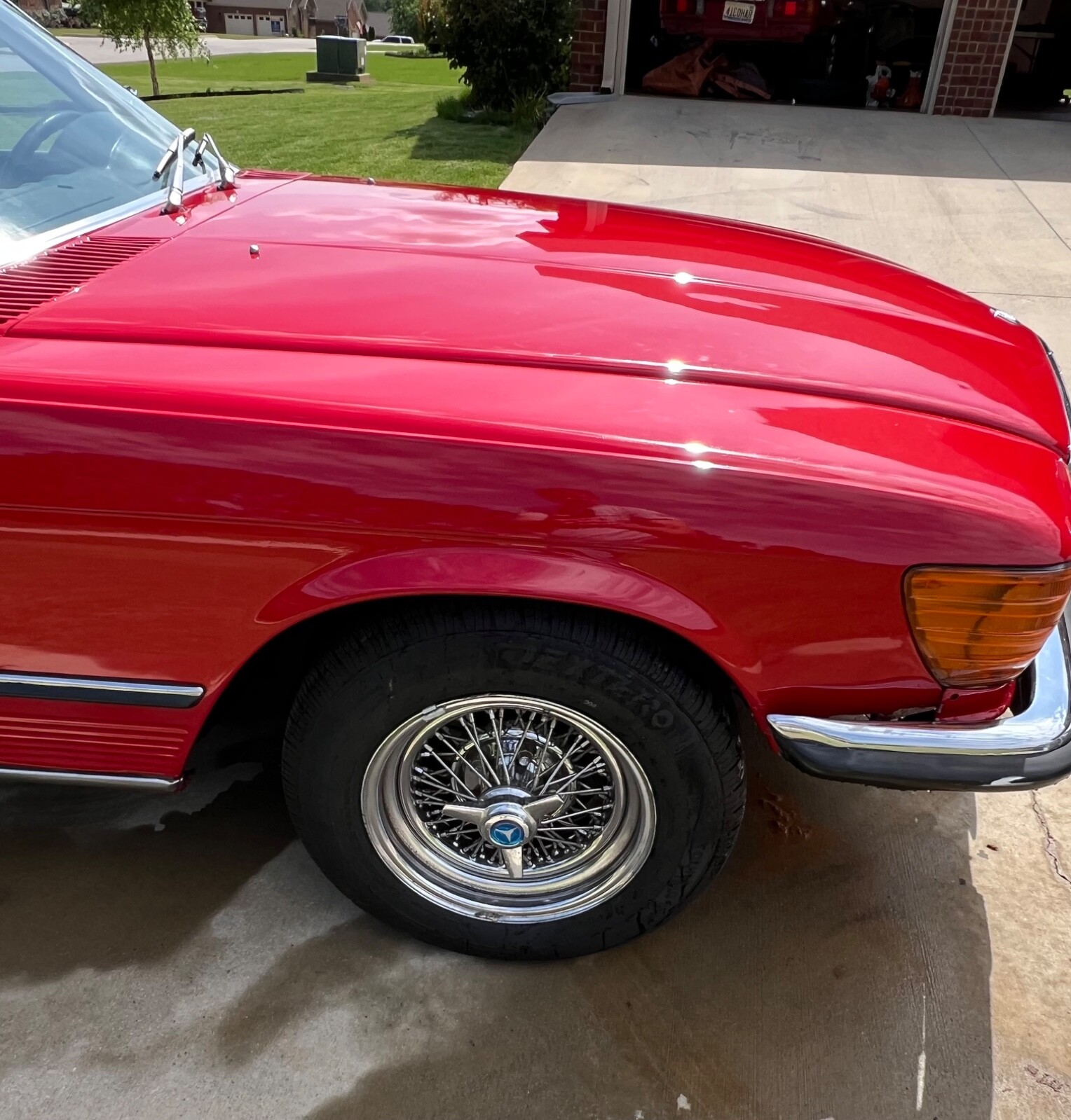 Mercedes-Benz-280SL-RARE-5-SPEED-MANUAL-SHIFT-1983-Convertible-13