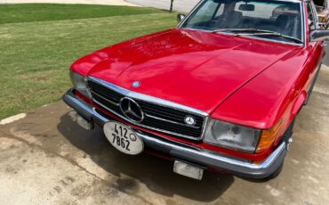 Mercedes-Benz-280SL-RARE-5-SPEED-MANUAL-SHIFT-1983-Convertible-2
