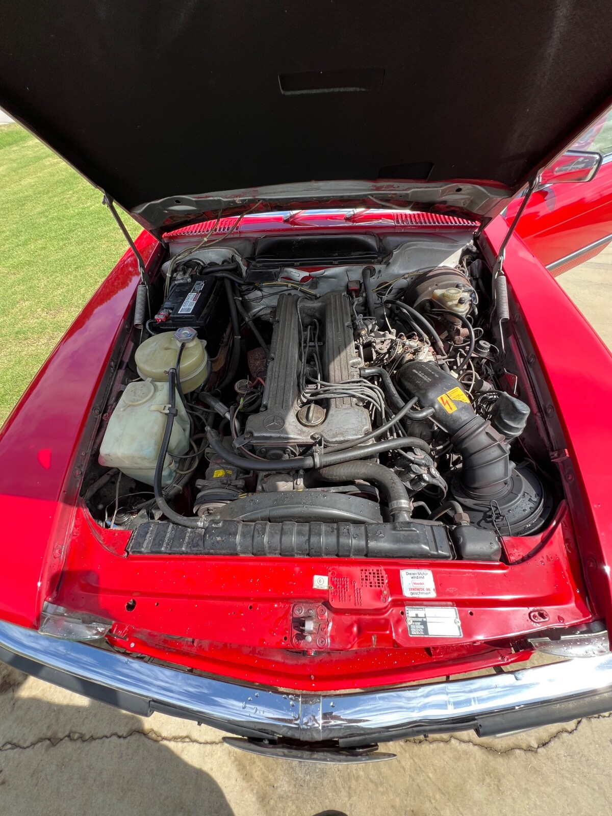 Mercedes-Benz-280SL-RARE-5-SPEED-MANUAL-SHIFT-1983-Convertible-27