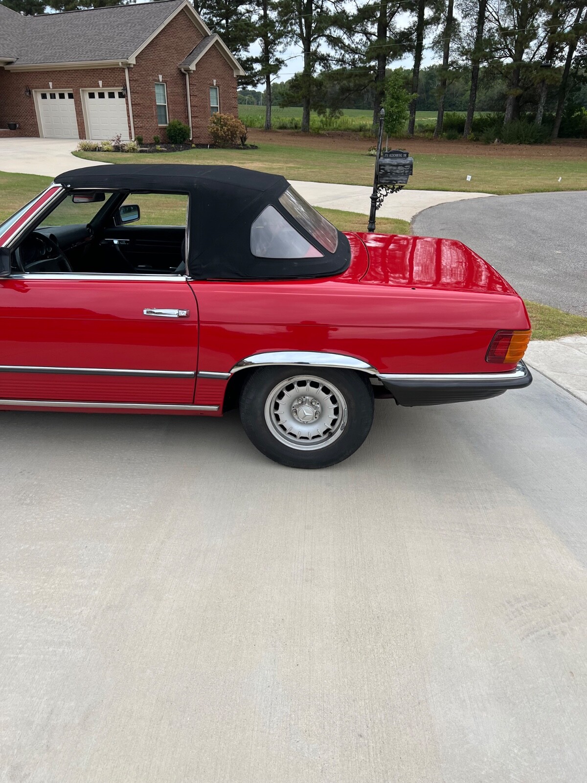 Mercedes-Benz-280SL-RARE-5-SPEED-MANUAL-SHIFT-1983-Convertible-33