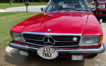 Mercedes-Benz-280SL-RARE-5-SPEED-MANUAL-SHIFT-1983-Convertible
