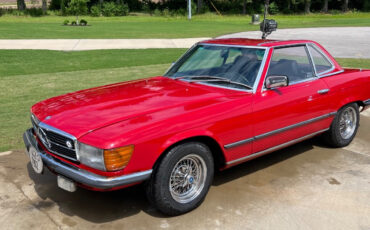 Mercedes-Benz-280SL-RARE-5-SPEED-MANUAL-SHIFT-1983-Convertible-4