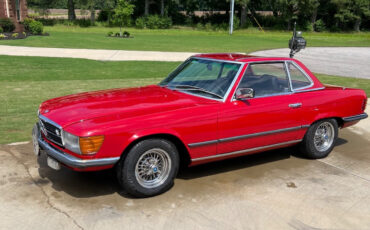 Mercedes-Benz-280SL-RARE-5-SPEED-MANUAL-SHIFT-1983-Convertible-6