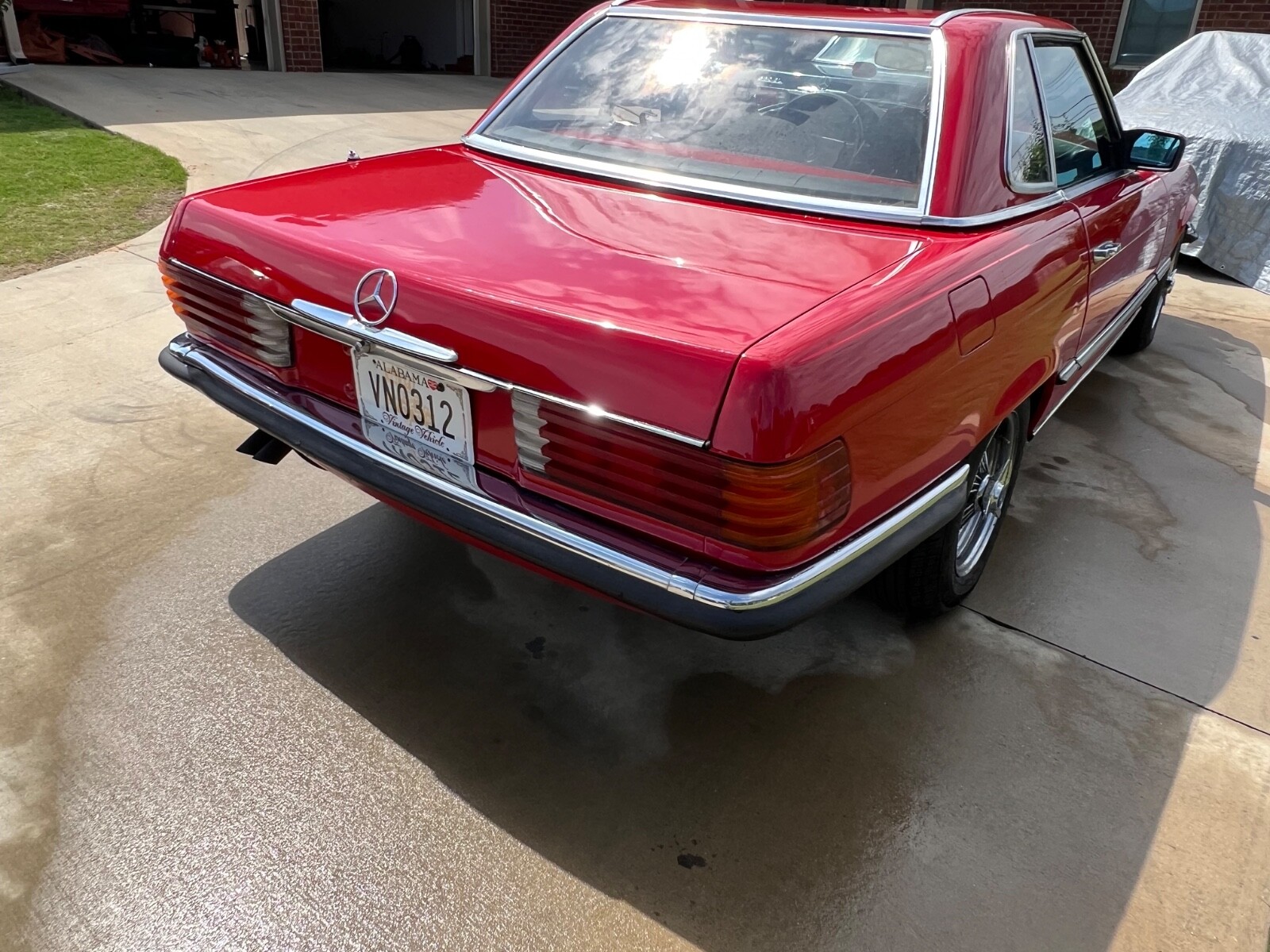 Mercedes-Benz-280SL-RARE-5-SPEED-MANUAL-SHIFT-1983-Convertible-9