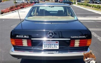 Mercedes-Benz 300 SD Diesel 1985 Sedan