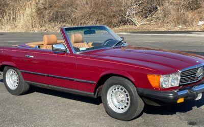 Mercedes-Benz 380 SL 1985 Convertible