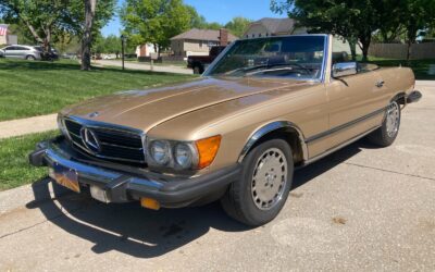 Mercedes-Benz 380SL 1982 Convertible