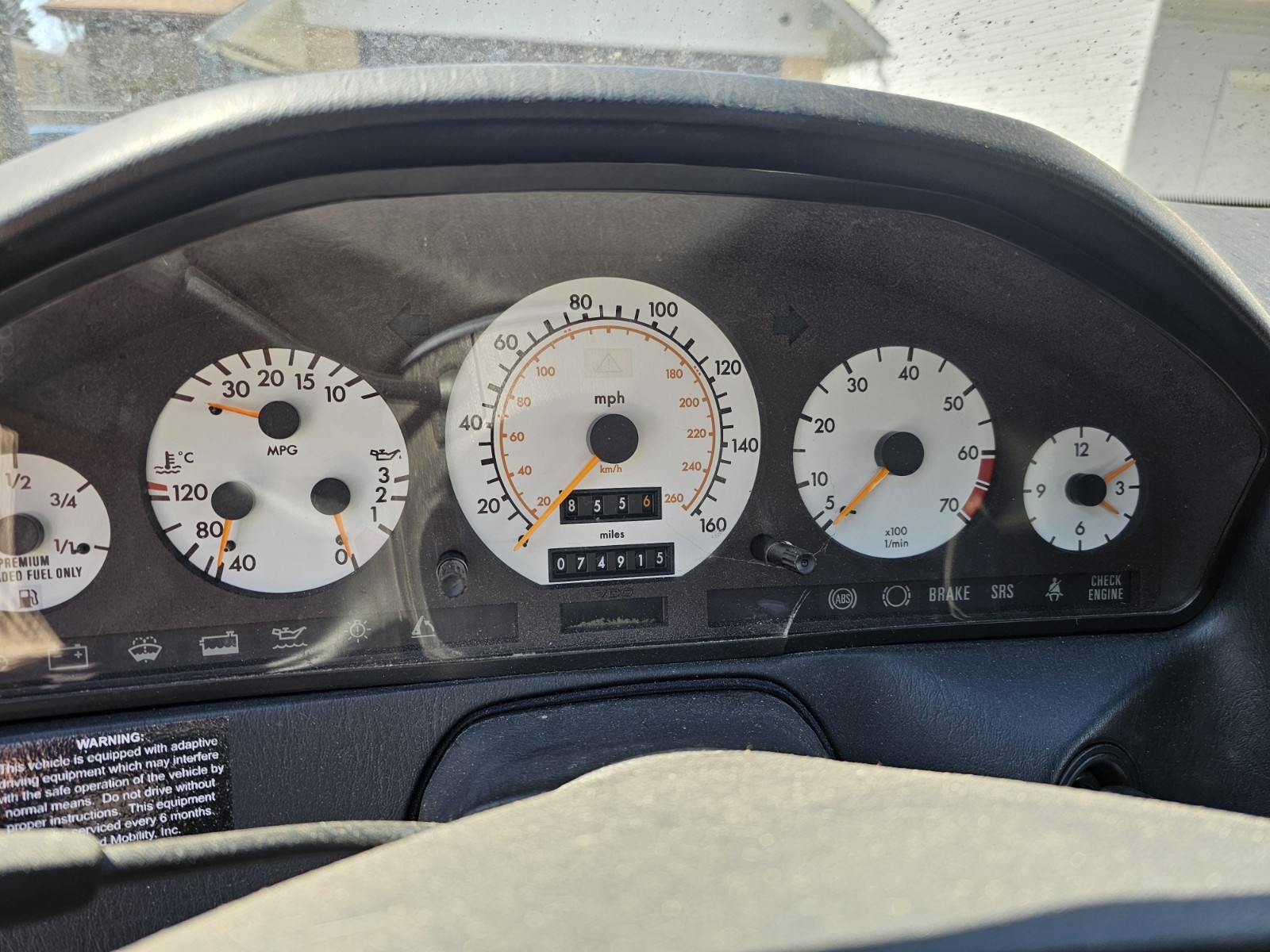 Mercedes-Benz-500-Series-1991-Convertible-6