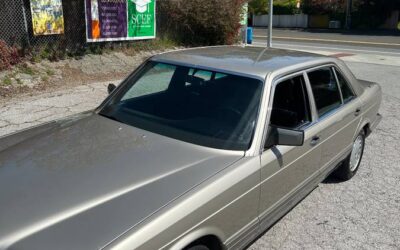 Mercedes-benz 420sel  1986 silver