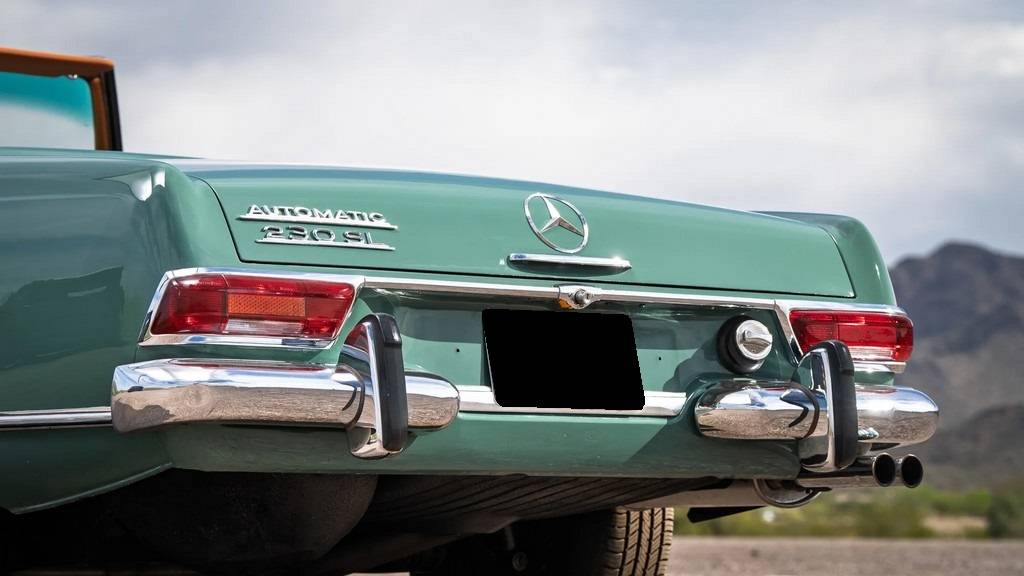 Mercedes-benz-Benz-230sl-1964-green-18