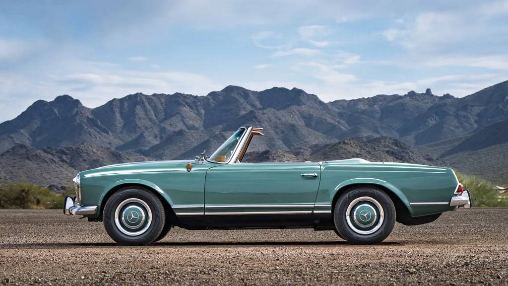 Mercedes-benz-Benz-230sl-1964-green-5