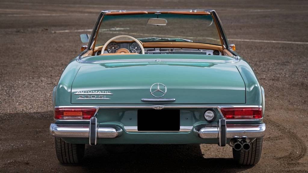 Mercedes-benz-Benz-230sl-1964-green-6