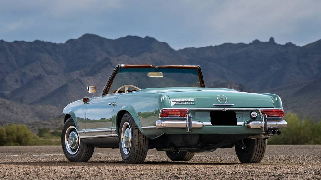 Mercedes-benz-Benz-230sl-1964-green-7